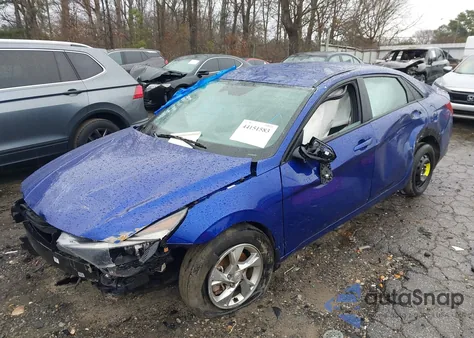 2022 Hyundai Elantra Se z USA, uszkodzony, nr VIN KMHLL4AG0NU368312